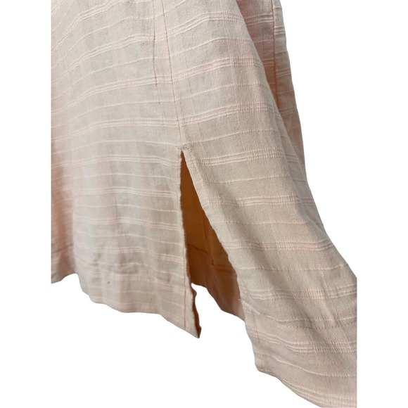 Free People Slow Pace Midi Size Medium Brand New Peach‎ Pink Salmon - Picture 11 of 12